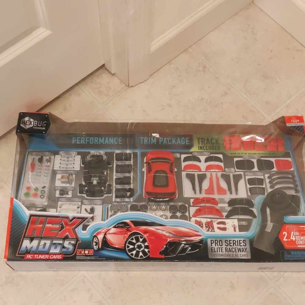 New!Hexbug HEXMODS RC Tuner Cars Pro Series Elite Raceway Trim Package